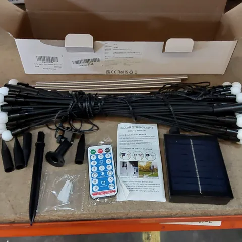 BOXED GARDEN SOLAR LIGHTS (1 BOX)