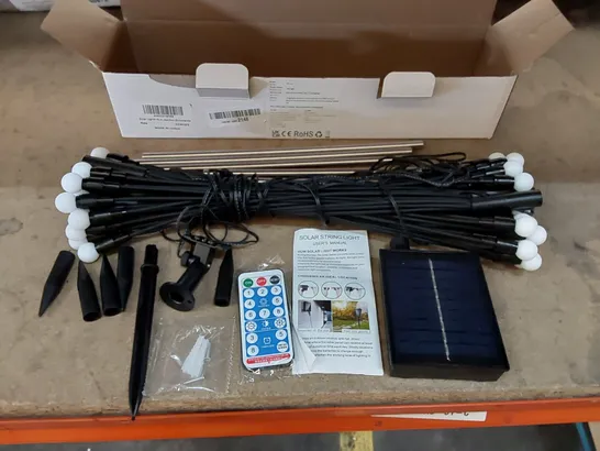 BOXED GARDEN SOLAR LIGHTS (1 BOX)