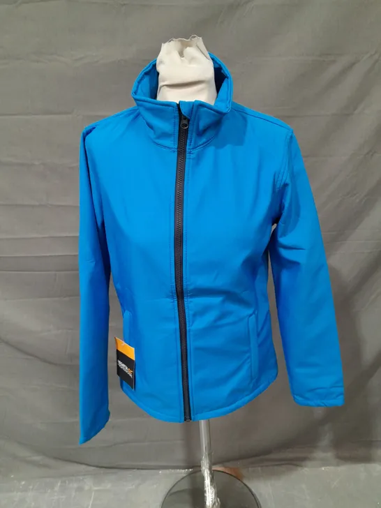 REGATTA ABLAZE ZIP UP JACKET IN BLUE SIZE 10