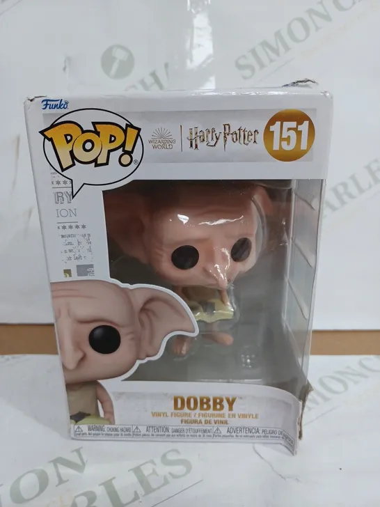 BOXED POP HARRY POTTER DOBBY BOBBLE HEAD - 151