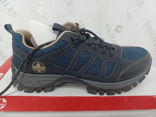 RIEKER WALKING SHOES NAVY - SIZE 40