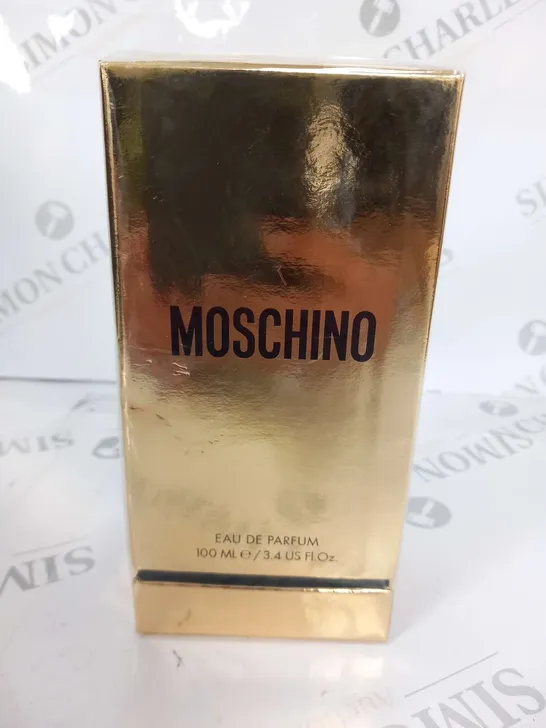 BOXED AND SEALED MOSCHINO FRESH GOLD EAU DE PARFUM 100ML SPRAY