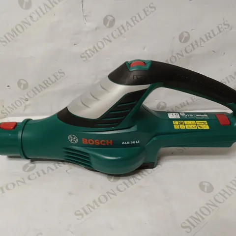 BOSCH CORDLESS LEAF BLOWER