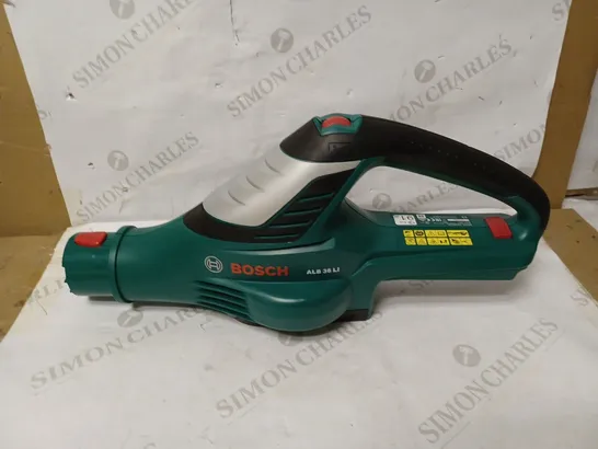 BOSCH CORDLESS LEAF BLOWER