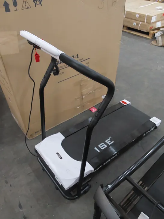 ISE FOLDING ELECTRIC MOTORISED TREADMILL, MODEL: SY-1001