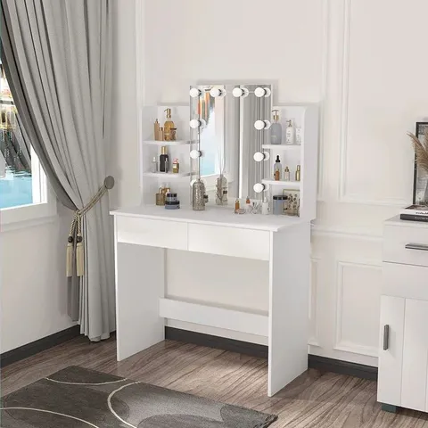 BOXED BAYSDEN DRESSING TABLE WITH MIRROR (1 BOX)