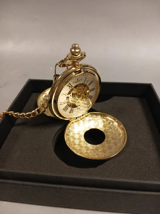 DAVID ASTER EXHIBITION CASE POCKET WATCH 