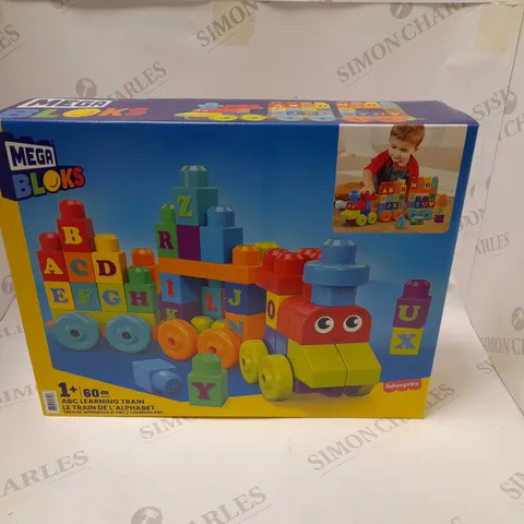 BRAND NEW MEGA BLOCKS ABC LEARNING TRAIN