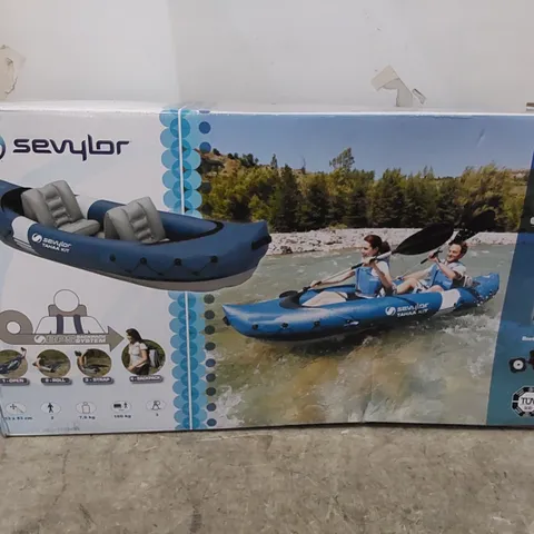 BOXED SEVYLOR TAHAA KIT INFLATABLE 2 PERSON KAYAK (1 BOX)