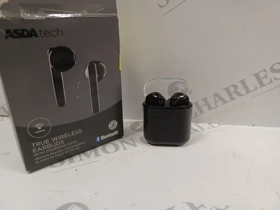 BOXED ASDATECH TRUE WIRELESS EARBUDS WITH CHARGING CASE ATA22AA021A