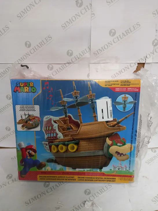 SUPER MARIO BOAT TO STORE YOUR FIGURES