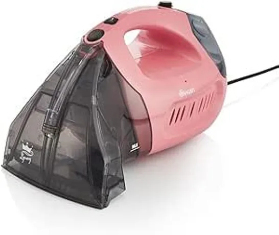 BOXED SWAN HANDHELD CARPET CLEANER IN PINK - SC18410QOCN