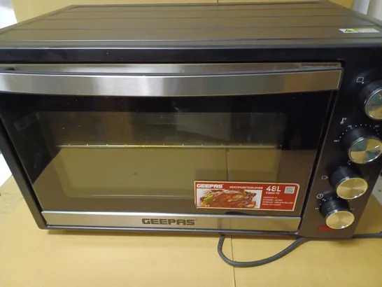 GEEPAS 48L MINI OVEN AND GRILL