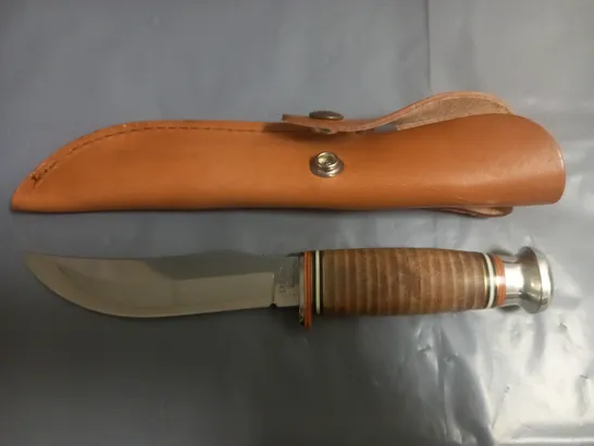 CASE XX USA SS 4.5" BUSHCRAFT KNIFE WITH SHEATH