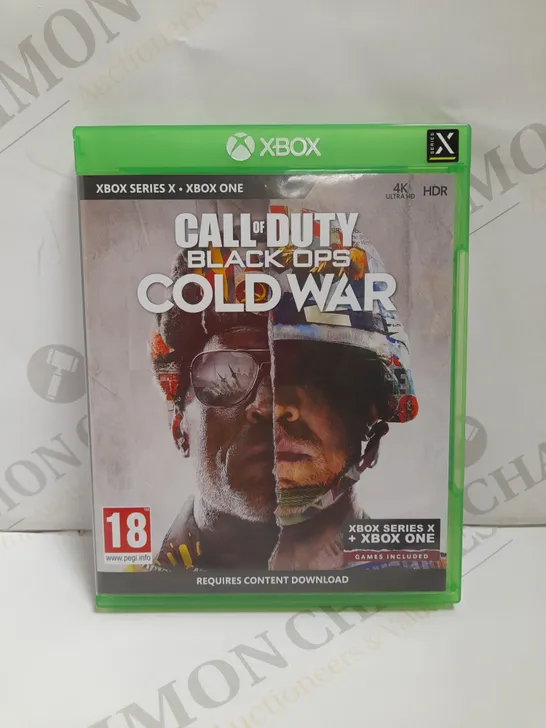 XBOX ONE CALL OF DUTY BLACK OPS COLD WAR VIDEO GAME RRP £40