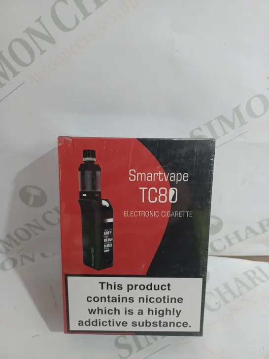 SEALED SMARTVAPE TC80 BOX MOD WITH 2200MAH BATTERY ELECTRONIC CIGARETTE VAPE KIT IN BLACK