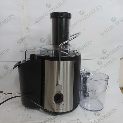 COOKWORKS SPIN JUICER IN BLACK