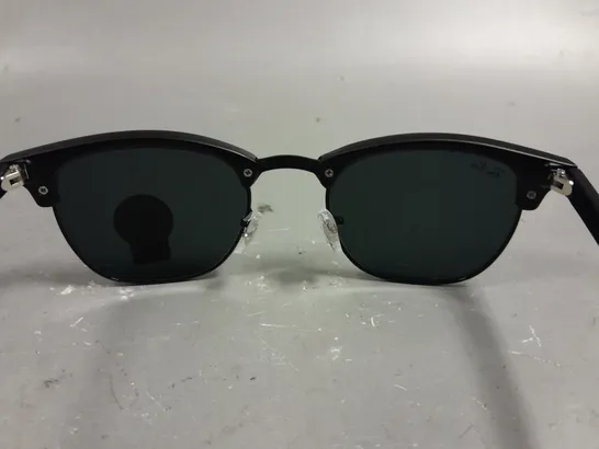 RAY BAN GLASSES WITH G-15 LENS AND BLACK FRAME IN CASE