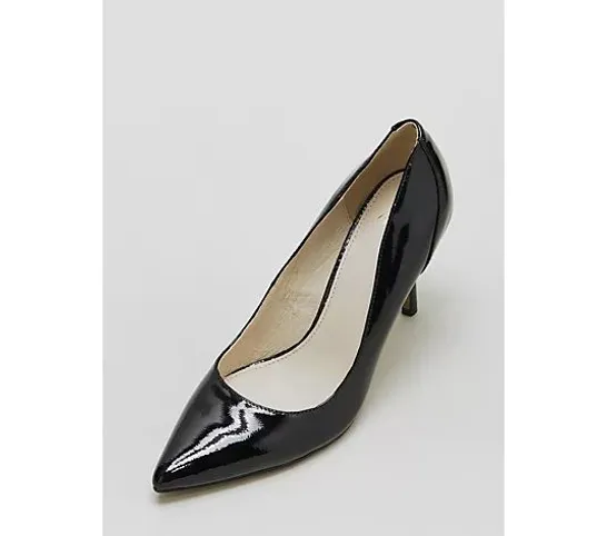 DANNII MINOGUE DISCO QUEEN COURT- BLACK SIZE 7 