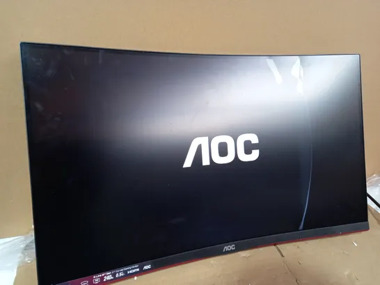 AOC GAMING C27G2ZU 27 INCH FHD CURVED MONITOR