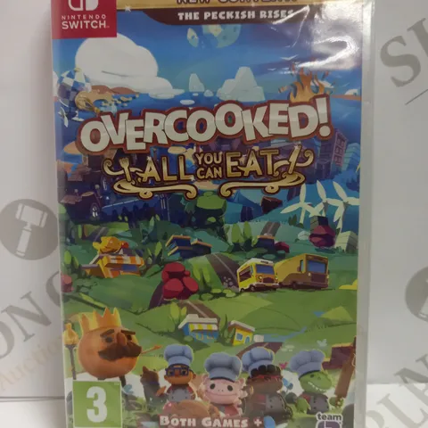 SEALED NINTENDO SWITCH OVERCOOKED ALL YOU CAN EAT GAME