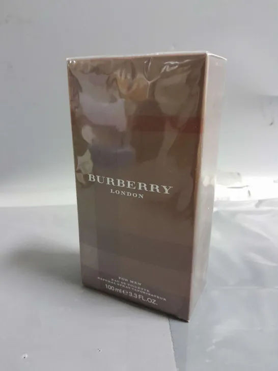 BOXED AND SEALED BURBERRY LONDON EAU DE TOILETTE FOR MEN 100ML