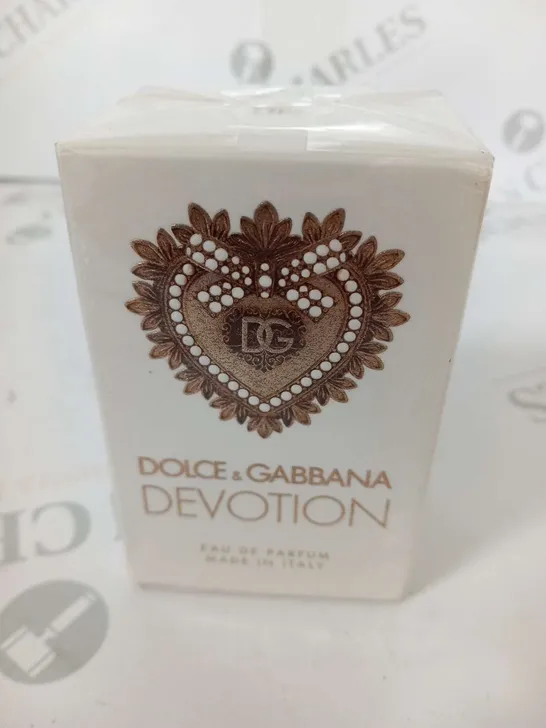 BOXED AND SEALED DOLCE AND GABBANA DEVOTION EAU DE PARFUM 30ML