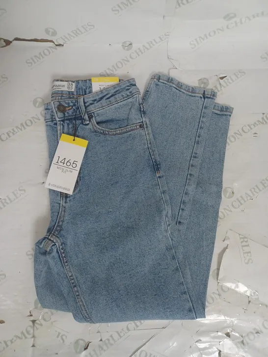 STRADIVARIUS MOM SLIM FIT JEAN IN BLUE DENIM SIZE 10