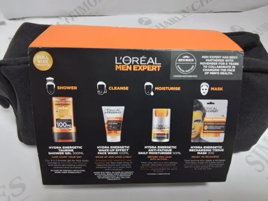 LOREAL MEN EXPERT FULLY CHARGED 4-PIECE SET