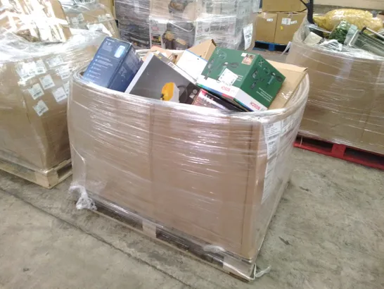 PALLET OF APPROXIMATELY 63 UNPROCESSED RAW RETURN HOUSEHOLD AND ELECTRICAL GOODS TO INCLUDE;