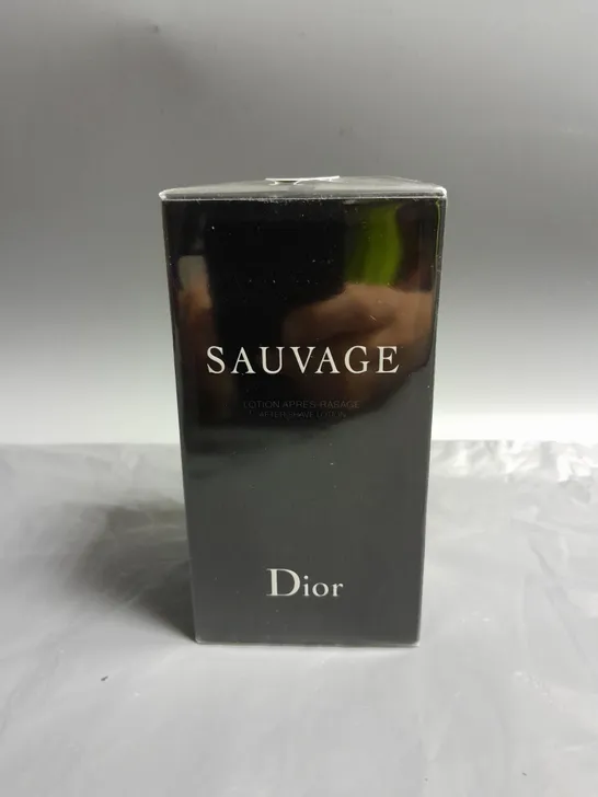 BOXED AND SEALED DIOR SAUVAGE AFTER SHAVE LOTION 100ML