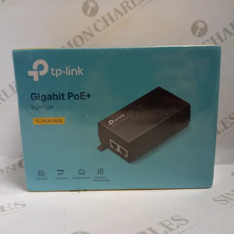 SEALED TP-LINK GIGABIT POE+ INJECTOR - TL-POE160S