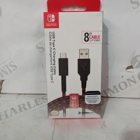 BOXED NINTENDO SWITCH USB TYPE C CHARGING CABLE 