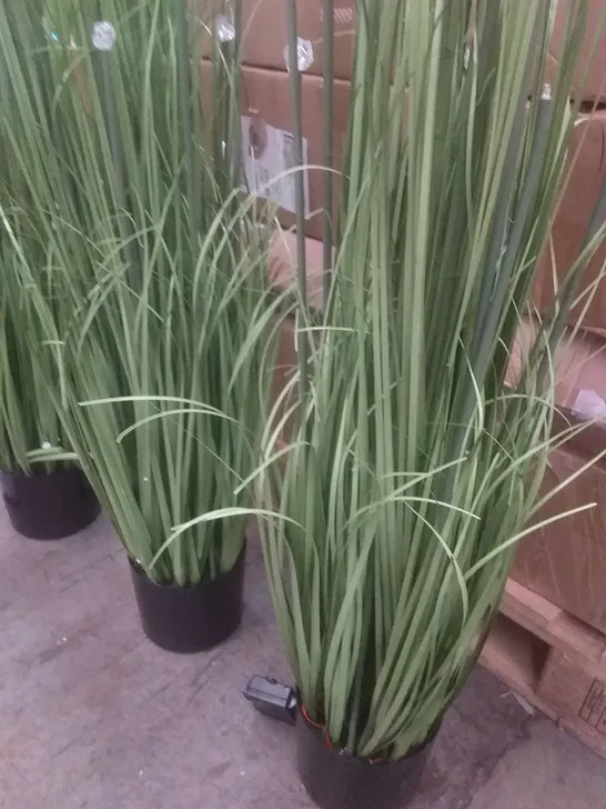 THREE BOXED LED PAMPASS GRASS ARTIFICIAL PLANTS