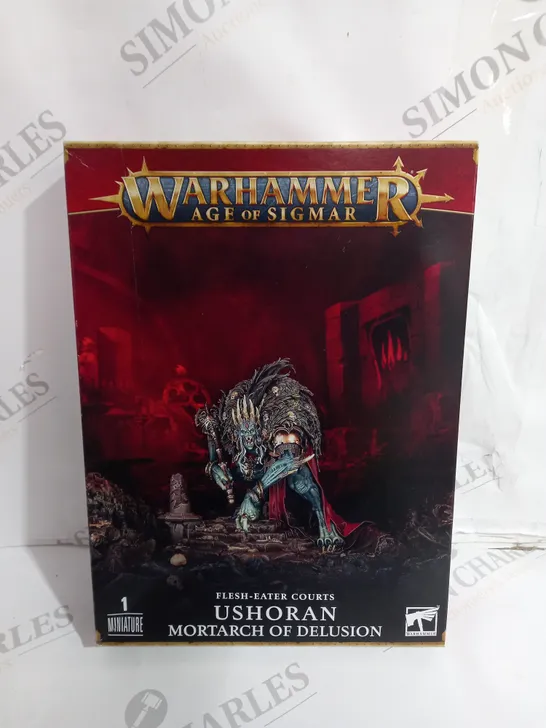 BOXED WARHAMMER FLESH-EATER COURTS: USHORAN MORTARCH OF DELUSION