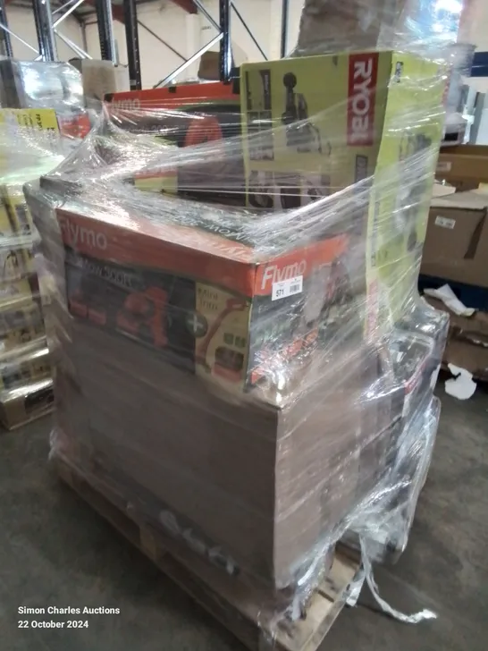 PALLET OF APPROXIMATELY 16 UNPROCESSED RAW RETURN HOUSEHOLD AND ELECTRICAL GOODS TO INCLUDE;