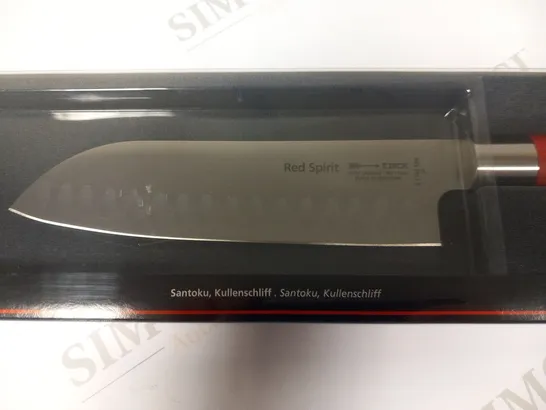 BRAND NEW BOXED DICK RED SPIRIT INSPIRING SERIES 18CM SANTOKU KNIFE 8 1742 18K