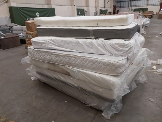 APPROX 7 X ASSORTED MATTRESSES. SIZES, BRANDS AND CONDITIONS VARY