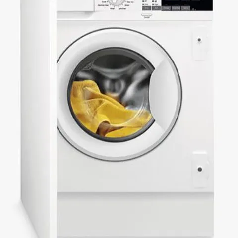 ZANUSSI INTEGRATED 8KG / 4KG WASHER DRYER WITH 1600 RPM - WHITE - E RATED Model Z816WT85BI