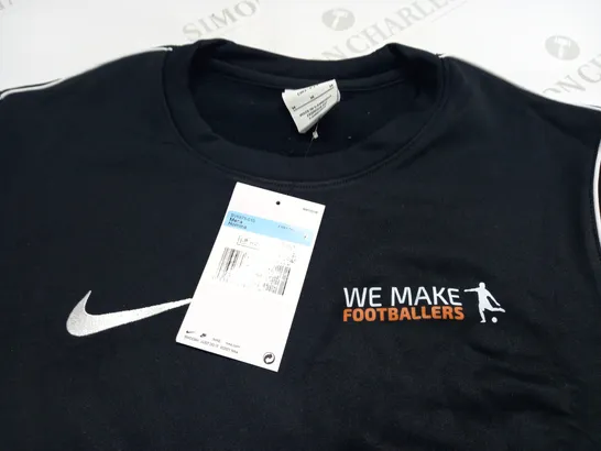 NIKE DRI-FIT CREW NECK JUMPER - M