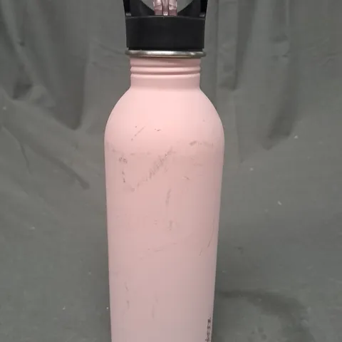 SNAP N SEAL STAINLESS STEEL DRINKS BOTTLE IN MATTE PINK