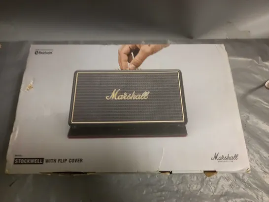 BOXED MARSHALL STOCKWELL PORTABLE BLUETOOTH LOUD SPEAKER