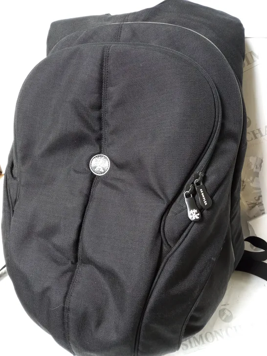 BLACK MULTI POCKET BACK PACK 