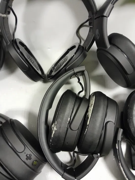 7 X UNBOXED SKULLCANDY WIRELESS HEADPHONES	