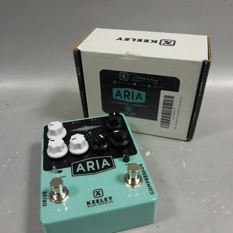 BOXED KEELEY ARIA COMPRESSOR/OVERDRIVE 