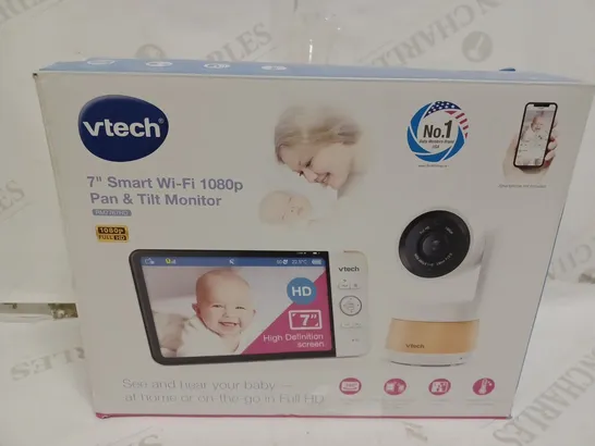 VTECH 7" SMART WIFI PAN AND TILT MONITOR