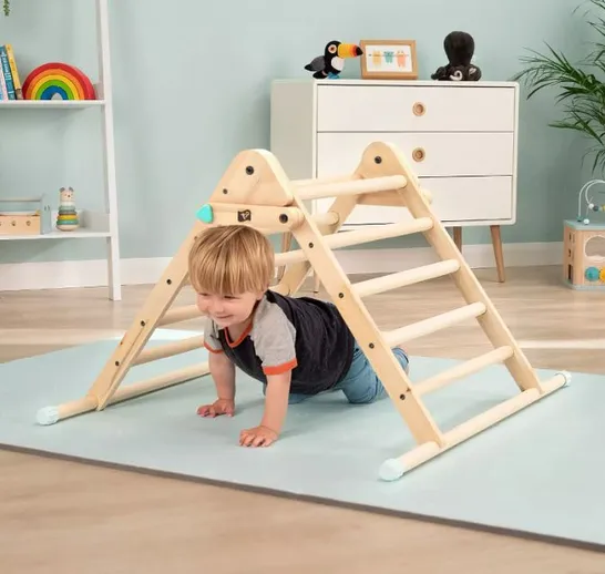 INDOOR WOODEN CLIMBING FRAME RRP £69.99