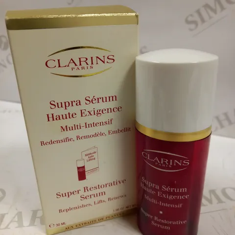 CLARINS PARIS SUPER RESTORATIVE SERUM 30ML