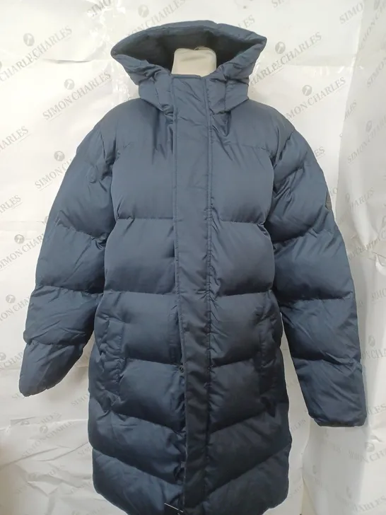 HOLLISTER ULTIMATE PUFFER COLLECTION NAVY HEAVY PADDED COAT - LARGE