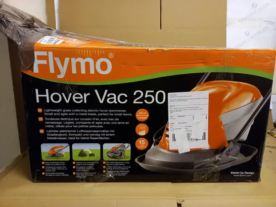 FLYMO HOVER VAC 250 ELECTRIC HOVER COLLECT LAWNMOWER